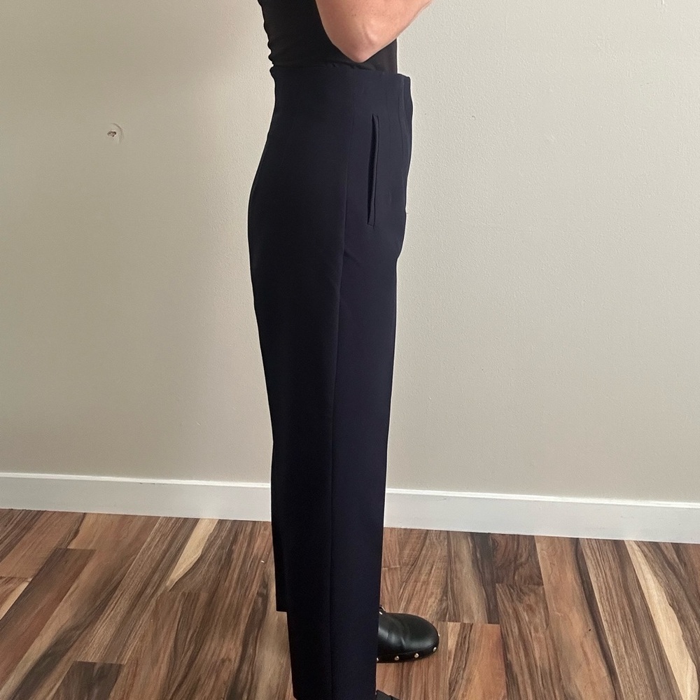 Zara Dark Blue Women's Trousers - Picture 2 of 4